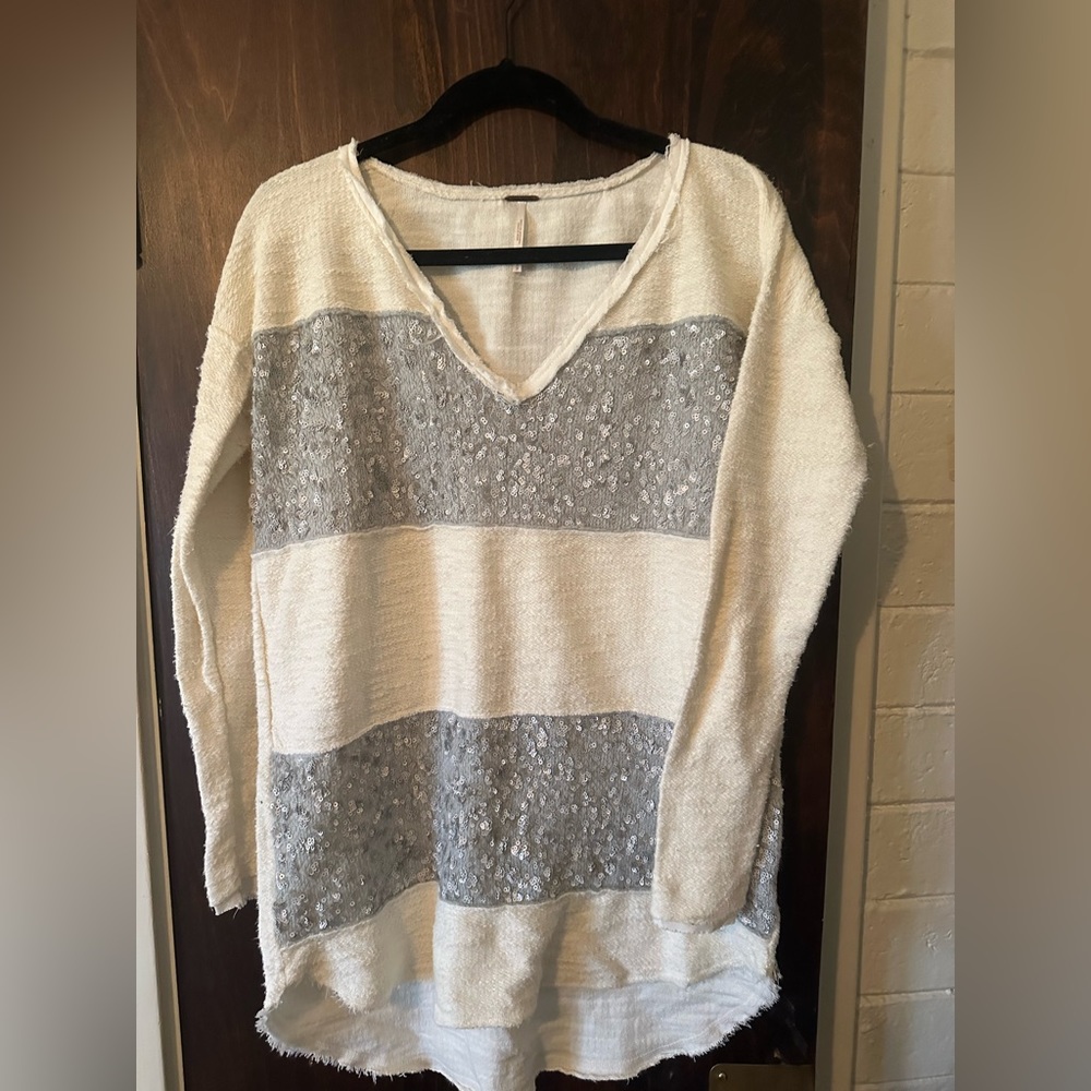 Free People Shirt with sequins